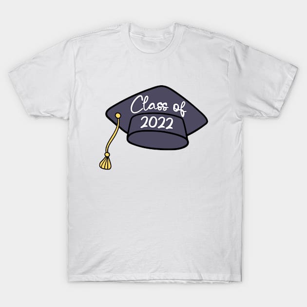 Graduation Class of 2022 Senior T-Shirt by RetroDesign